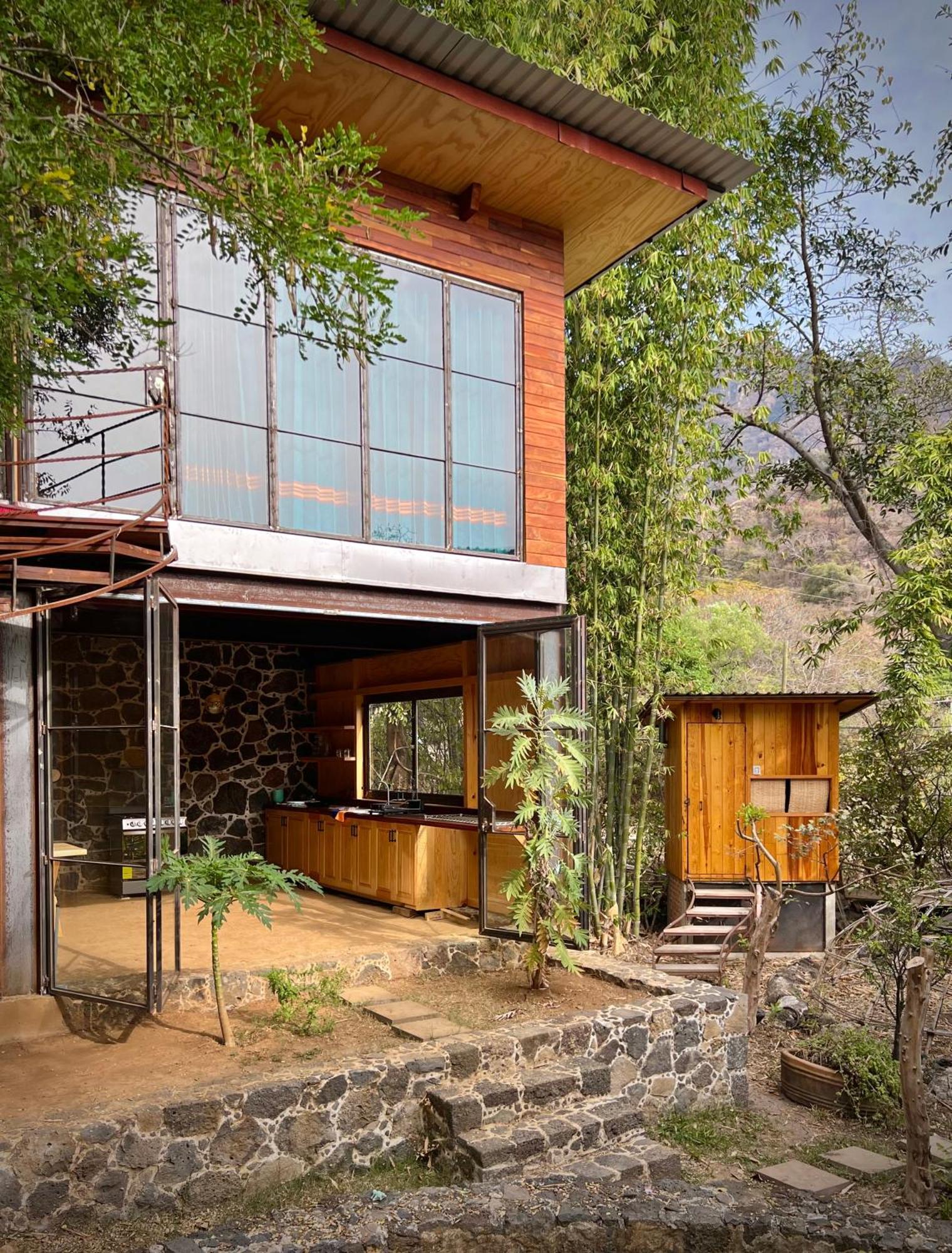 Santuario Ave Fenix-Cabanas Tepoztlan Bagian luar foto