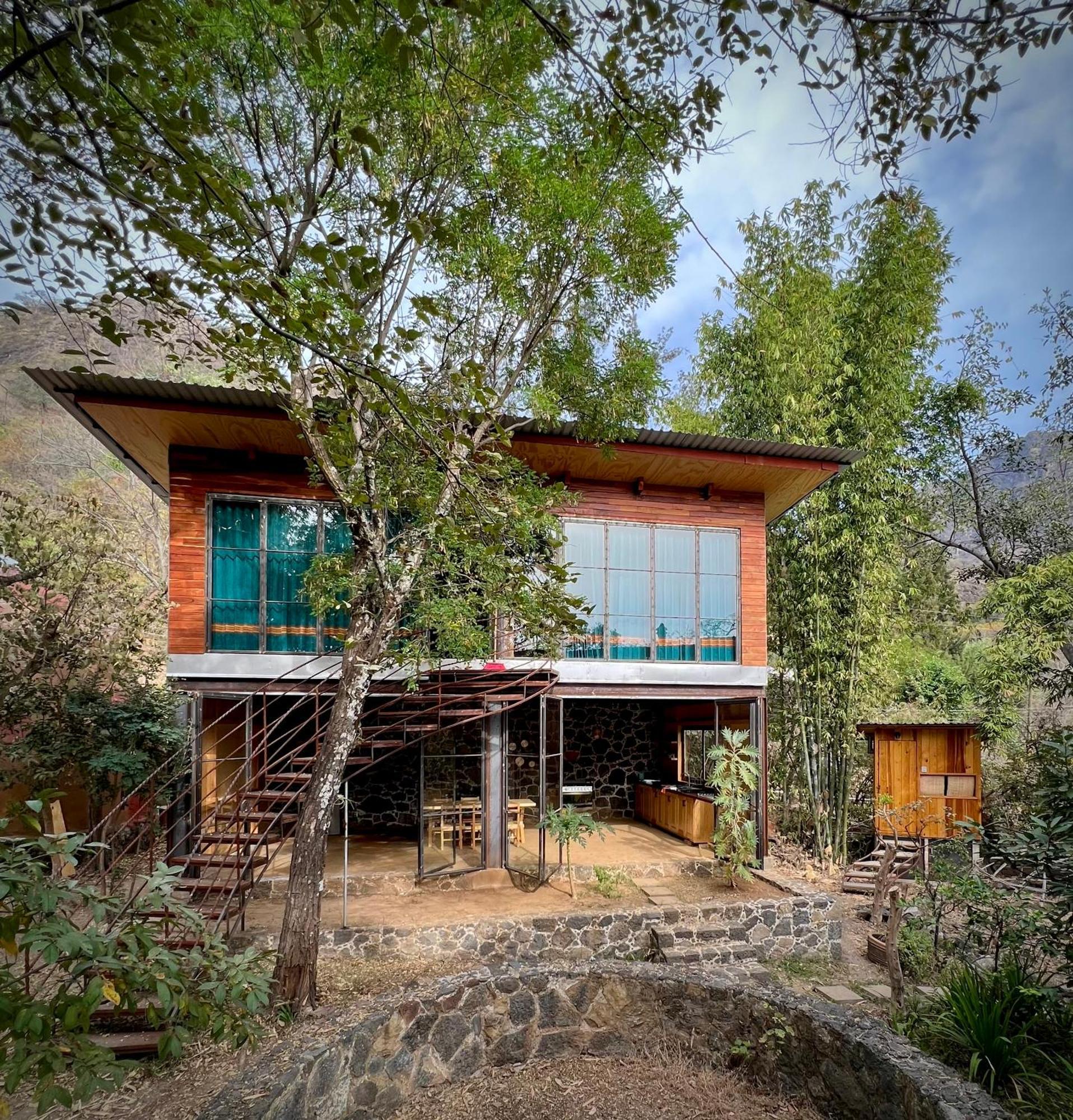 Santuario Ave Fenix-Cabanas Tepoztlan Bagian luar foto